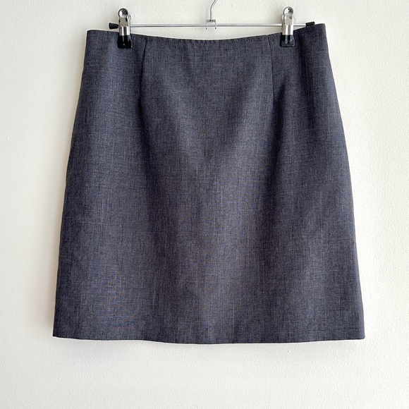 Dresses & Skirts - Classic Gray Pencil Skirt, Vintage 90s Juniors Casual Grey Skirt, Size 5/6